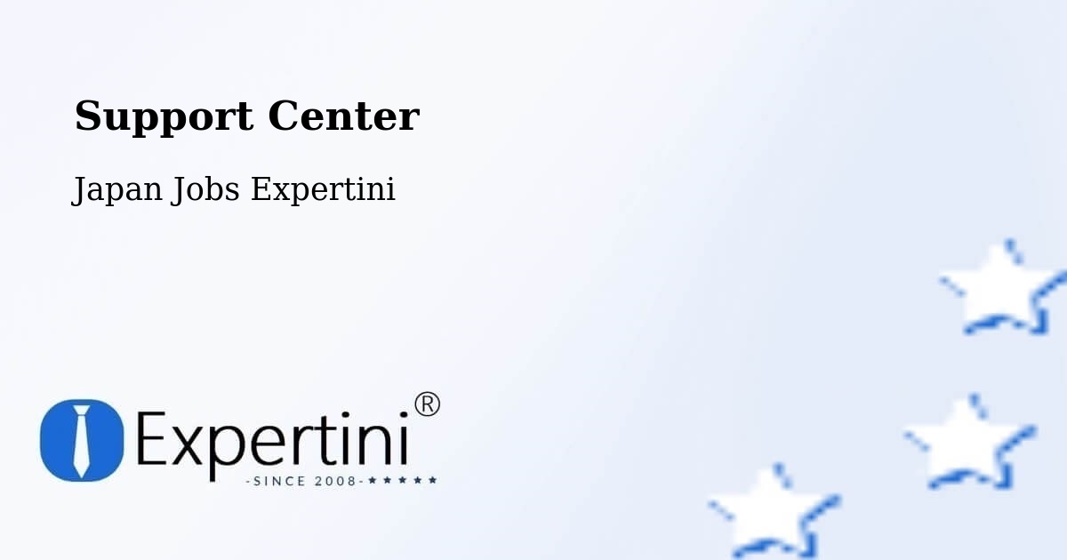 Support Services – Abiko Shi - Japan Jobs Expertini